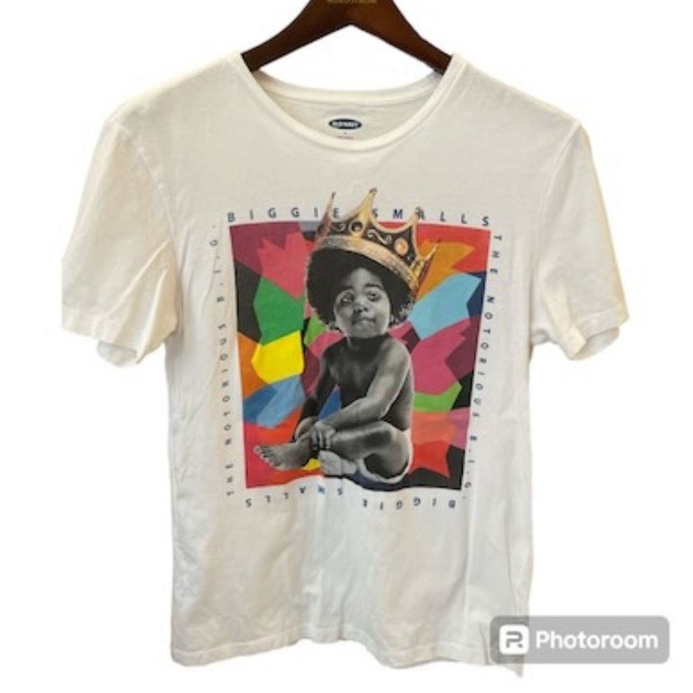 ⚡️ Biggie Smalls Graphic Short Sleeve Tee Shirt ~ Size S ⚡️